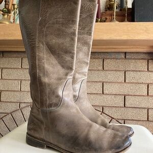 Frye Tan Leather Riding Boots Women’s Size 9.5